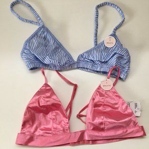 Set of 2 Forever 21 Bras-Sz s-NEW (L-5)